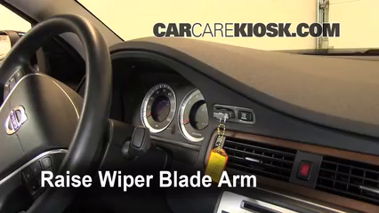 2010 Volvo S80 T6 3.0L 6 Cyl. Turbo Windshield Wiper Blade (Front) Replace Wiper Blades